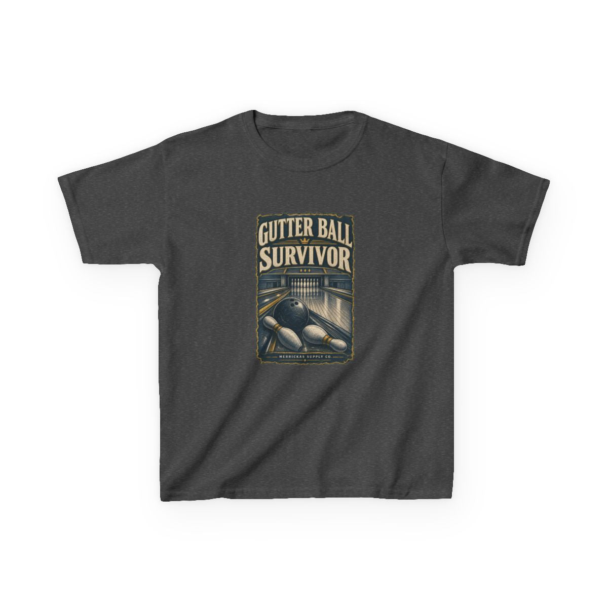 Gutter Ball Survivor Kids Tee