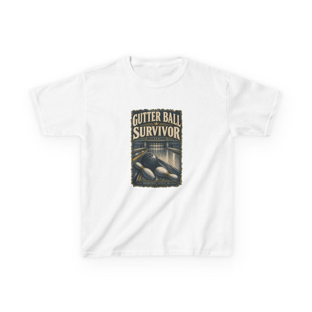 Gutter Ball Survivor Kids Tee