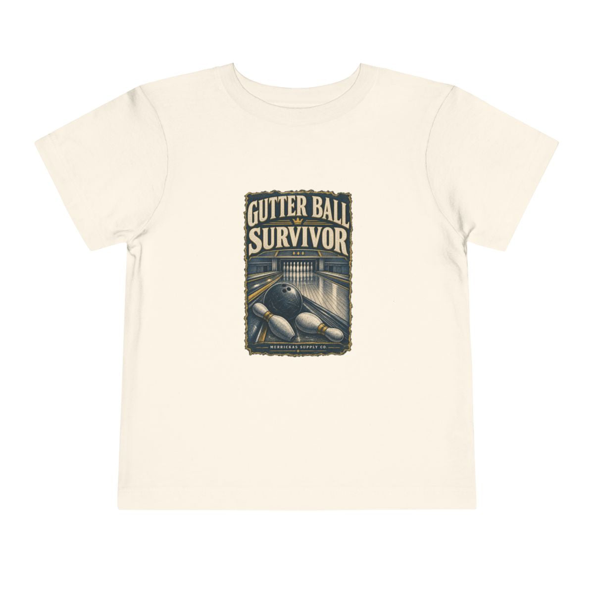 Gutter Ball Survivor Toddler Tee