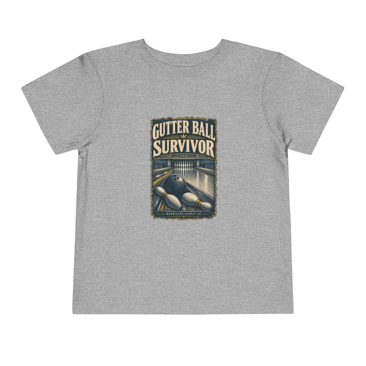 Gutter Ball Survivor Toddler Tee