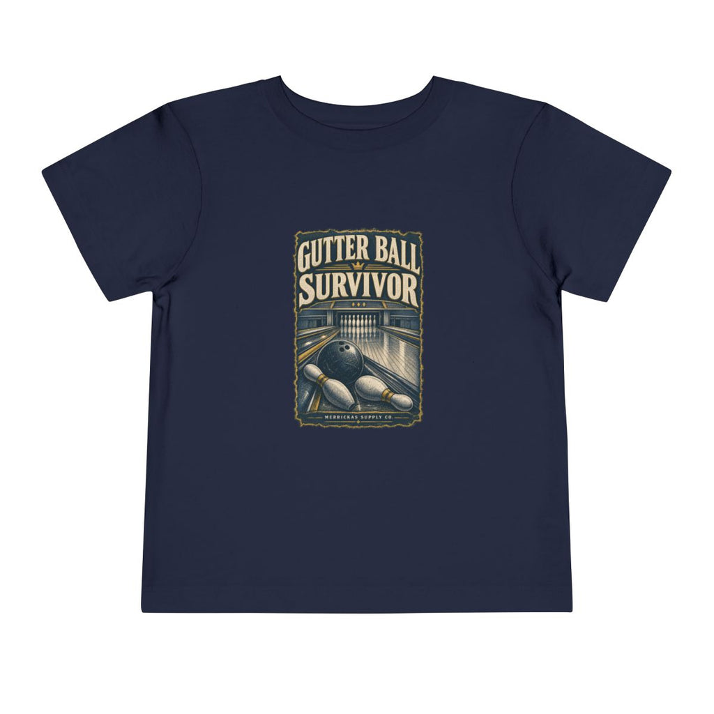 Gutter Ball Survivor Toddler Tee
