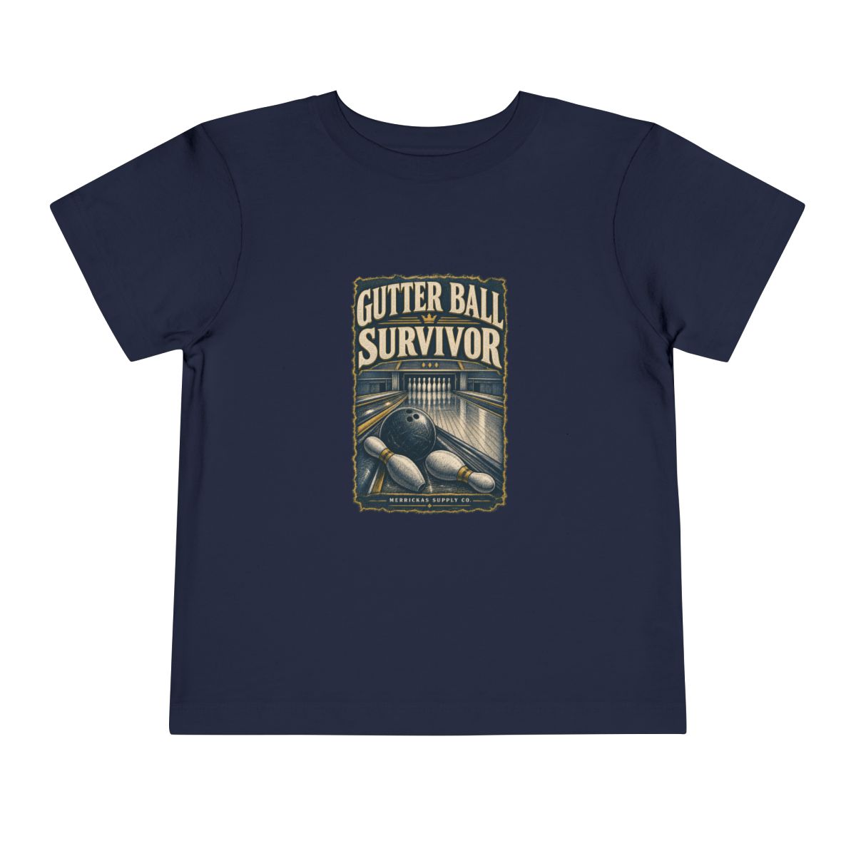 Gutter Ball Survivor Toddler Tee