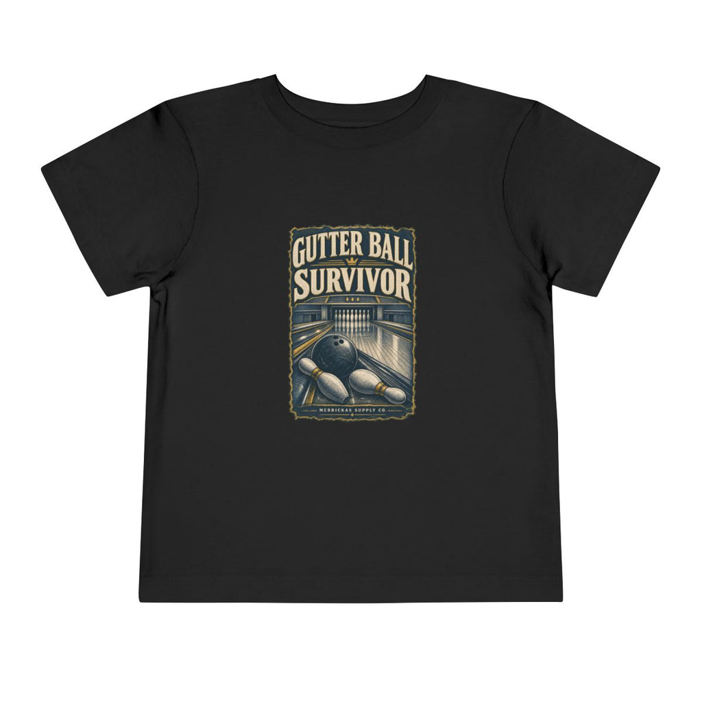 Gutter Ball Survivor Toddler Tee