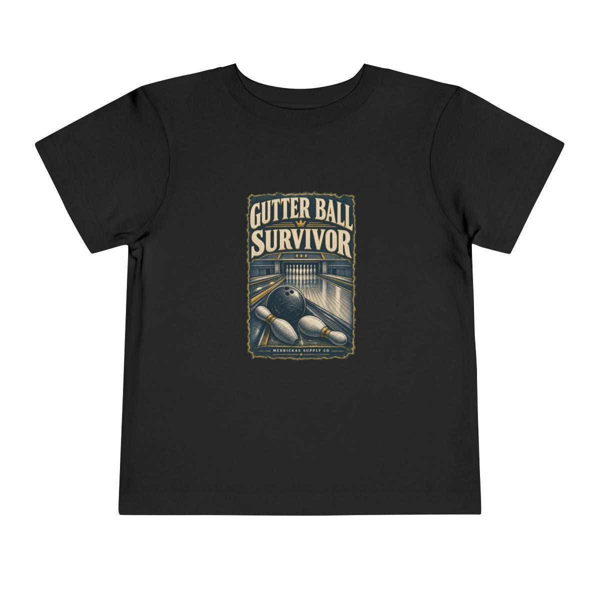 Gutter Ball Survivor Toddler Tee