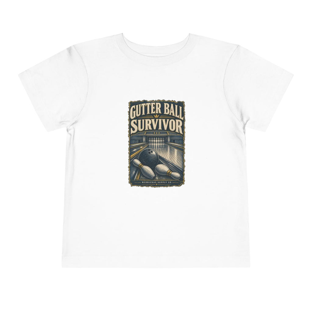 Gutter Ball Survivor Toddler Tee