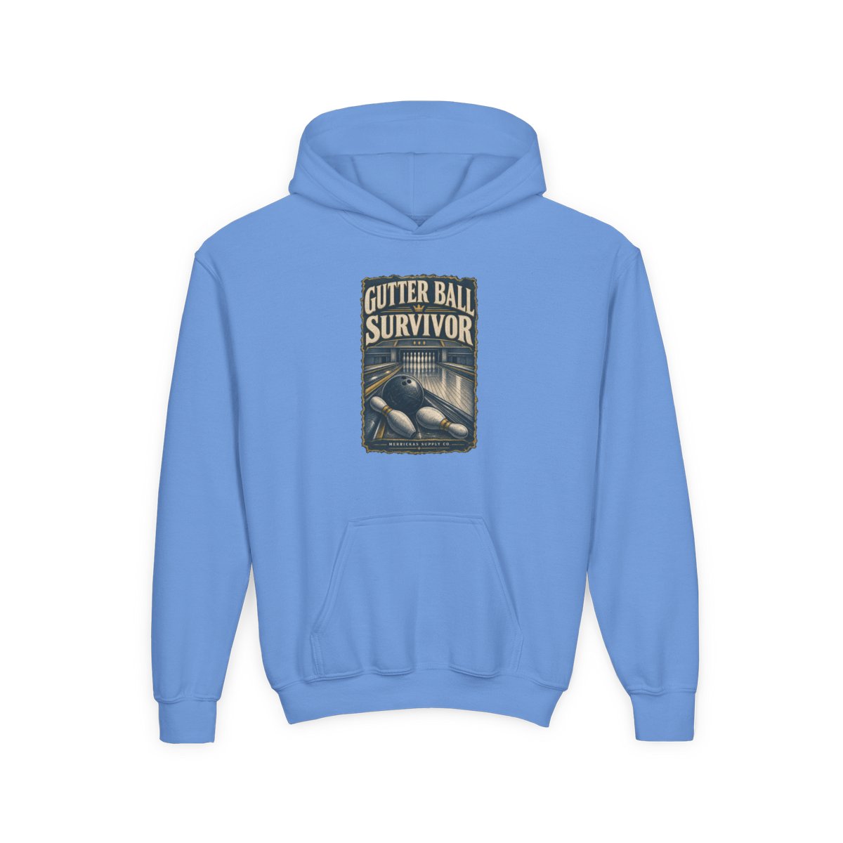 Gutter Ball Survivor Youth Hoodie