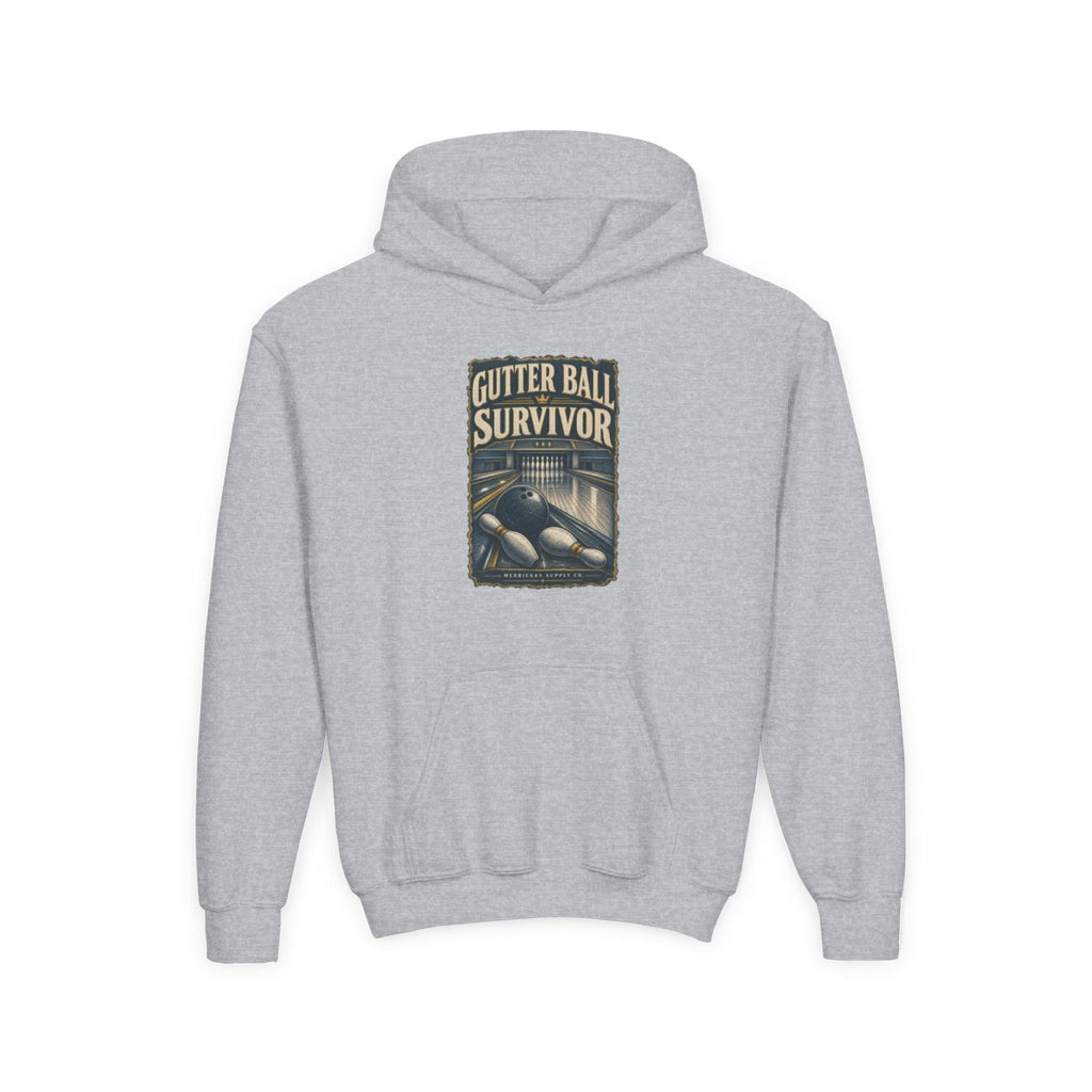 Gutter Ball Survivor Youth Hoodie