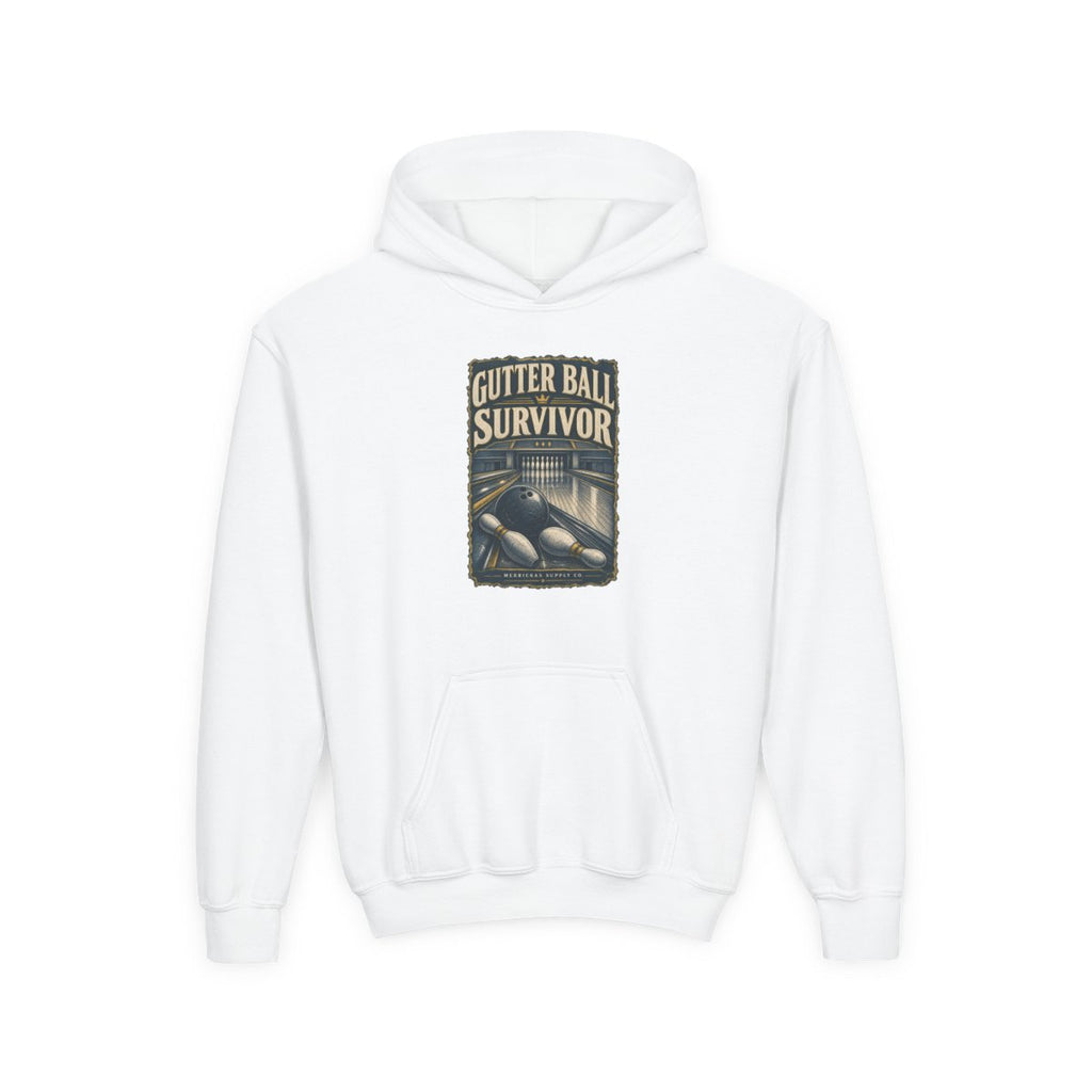 Gutter Ball Survivor Youth Hoodie
