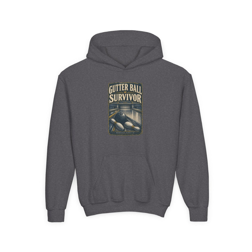 Gutter Ball Survivor Youth Hoodie