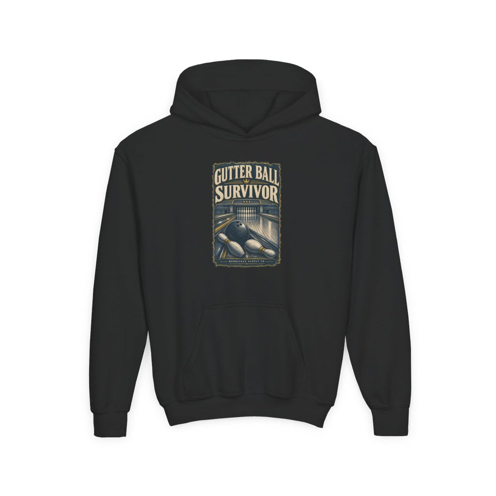 Gutter Ball Survivor Youth Hoodie