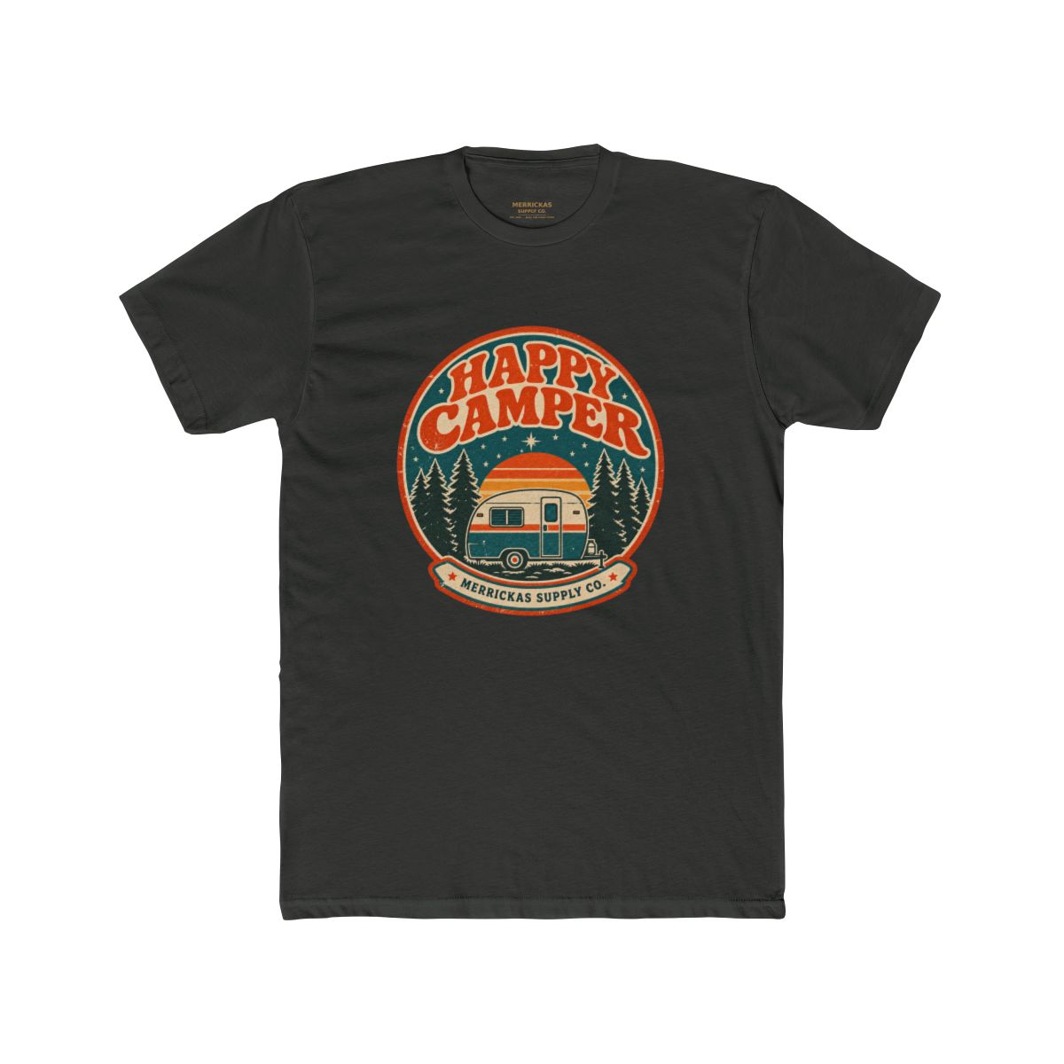 Happy Camper Blackout Tee