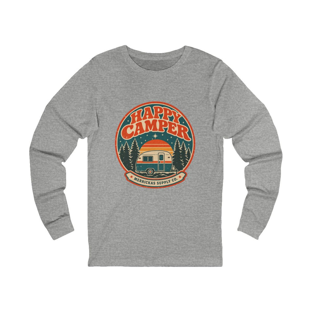 Happy Camper Long Sleeve Tee