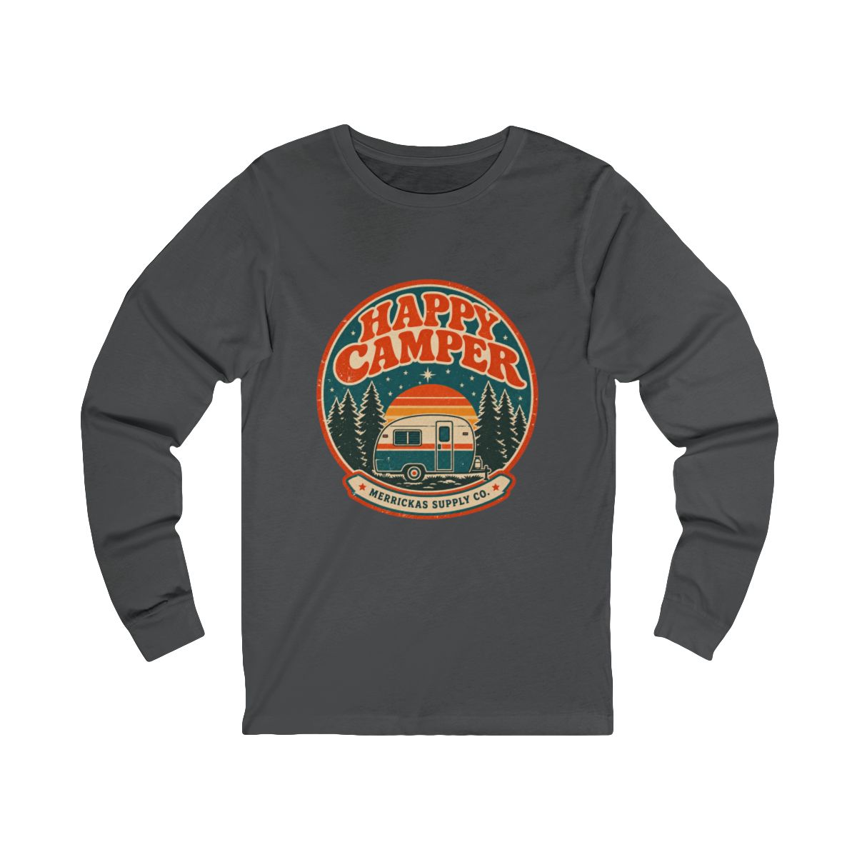 Happy Camper Long Sleeve Tee