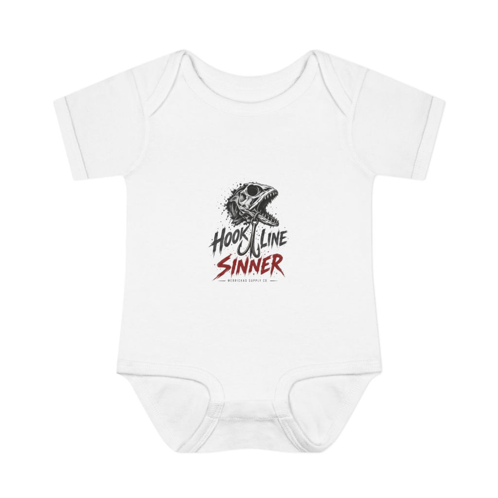 Hook Line Sinner Baby Onesie