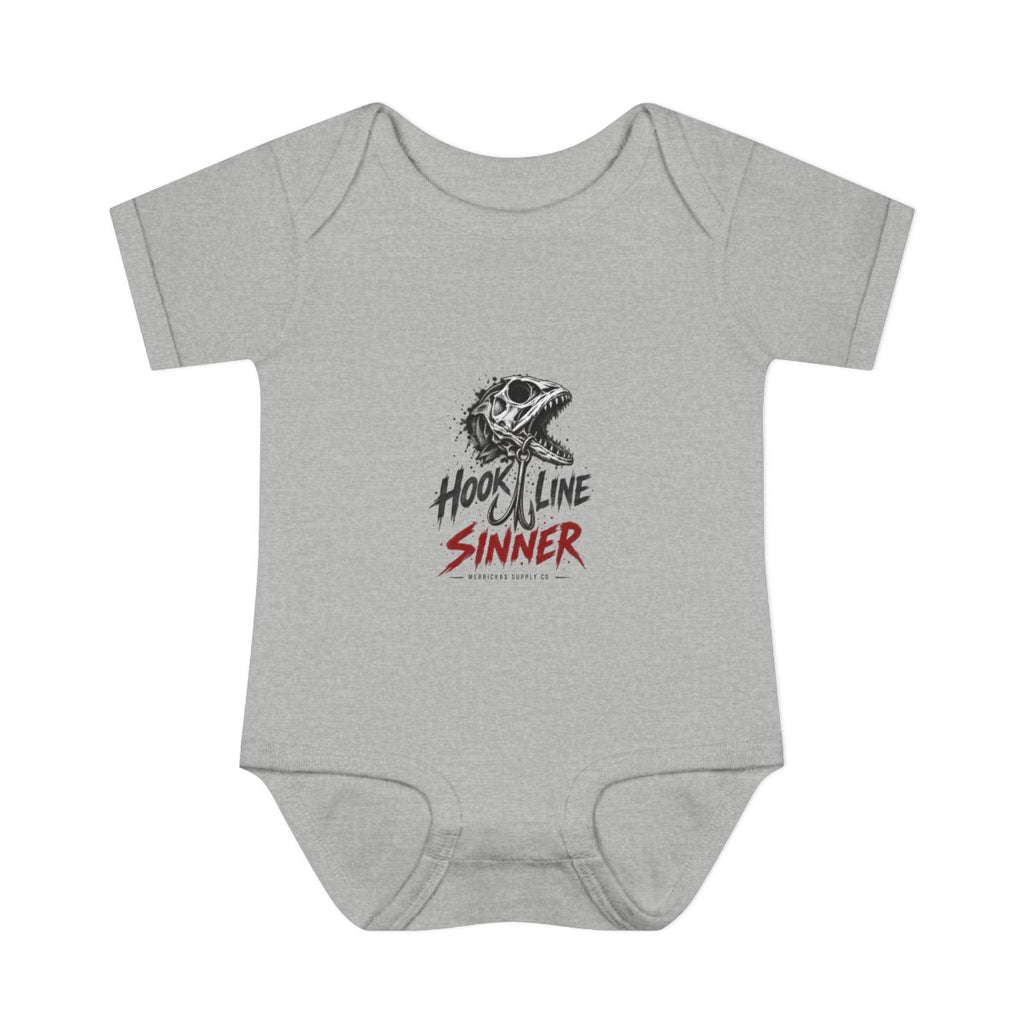 Hook Line Sinner Baby Onesie