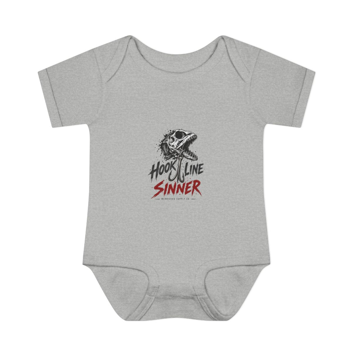 Hook Line Sinner Baby Onesie