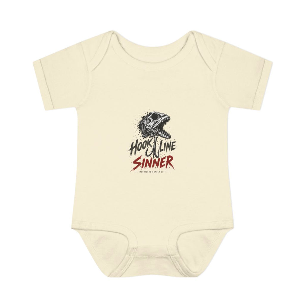 Hook Line Sinner Baby Onesie