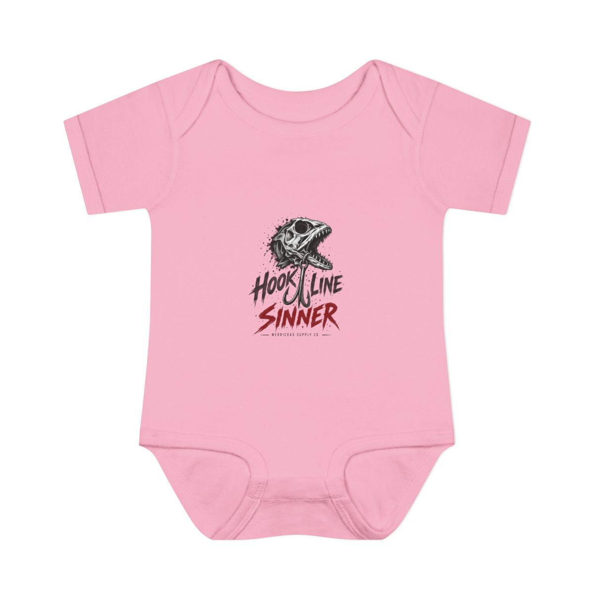 Hook Line Sinner Baby Onesie