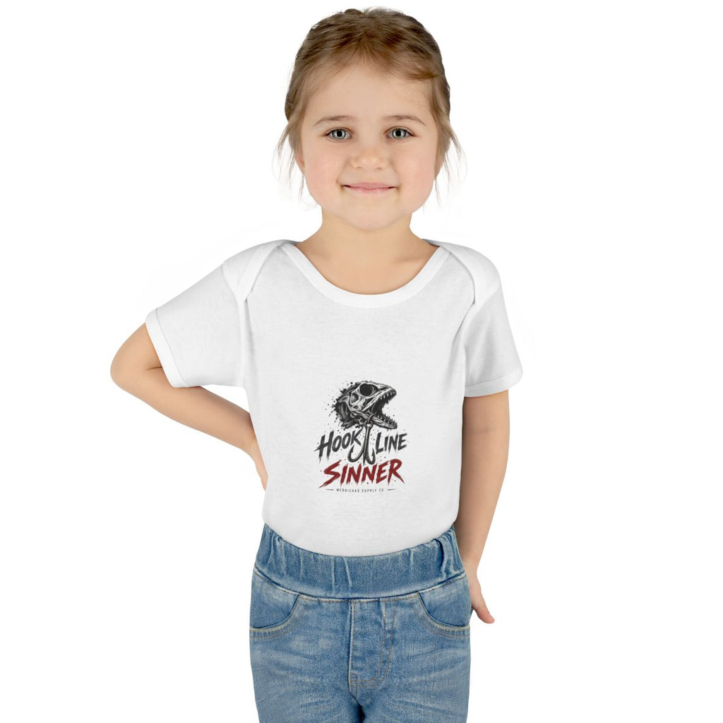 Hook Line Sinner Baby Onesie
