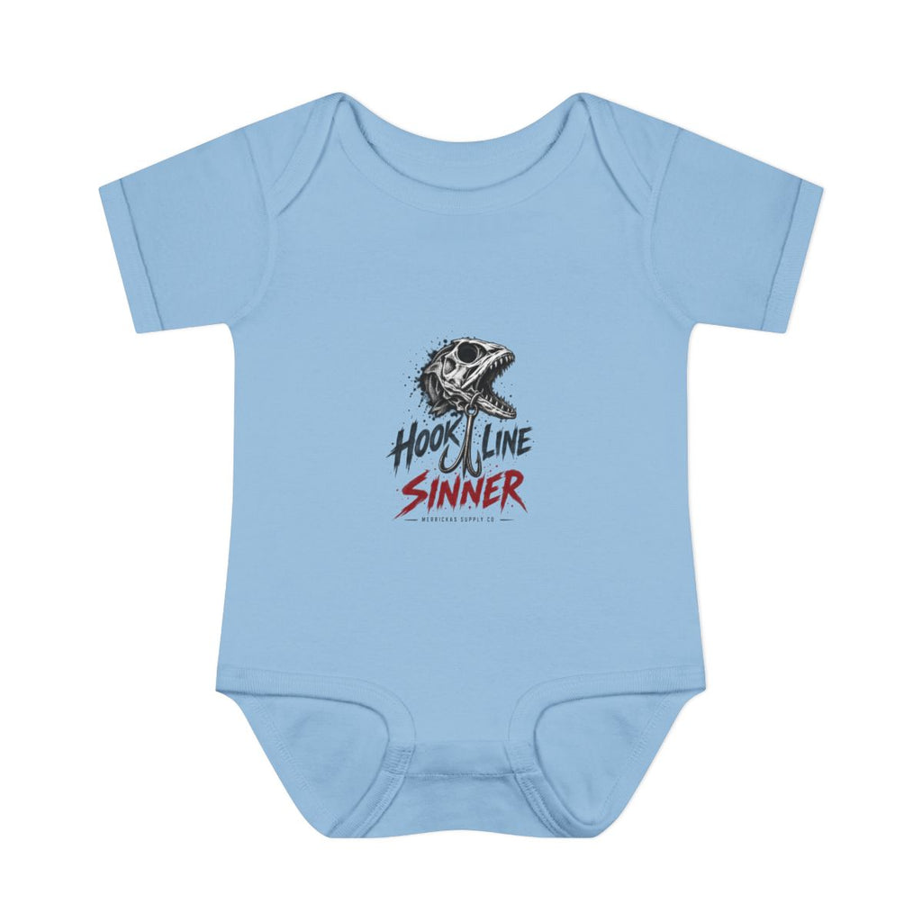 Hook Line Sinner Baby Onesie