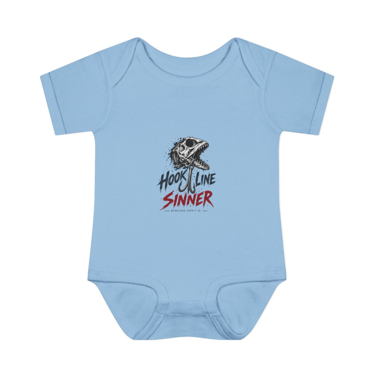 Hook Line Sinner Baby Onesie