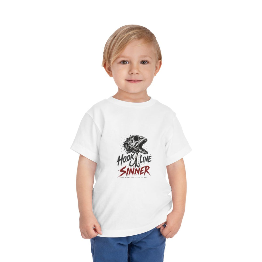 Hook Line Sinner Toddler Tee
