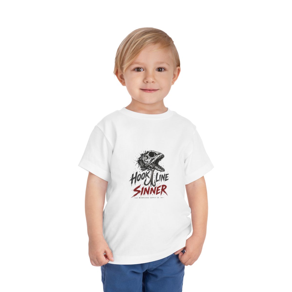 Hook Line Sinner Toddler Tee