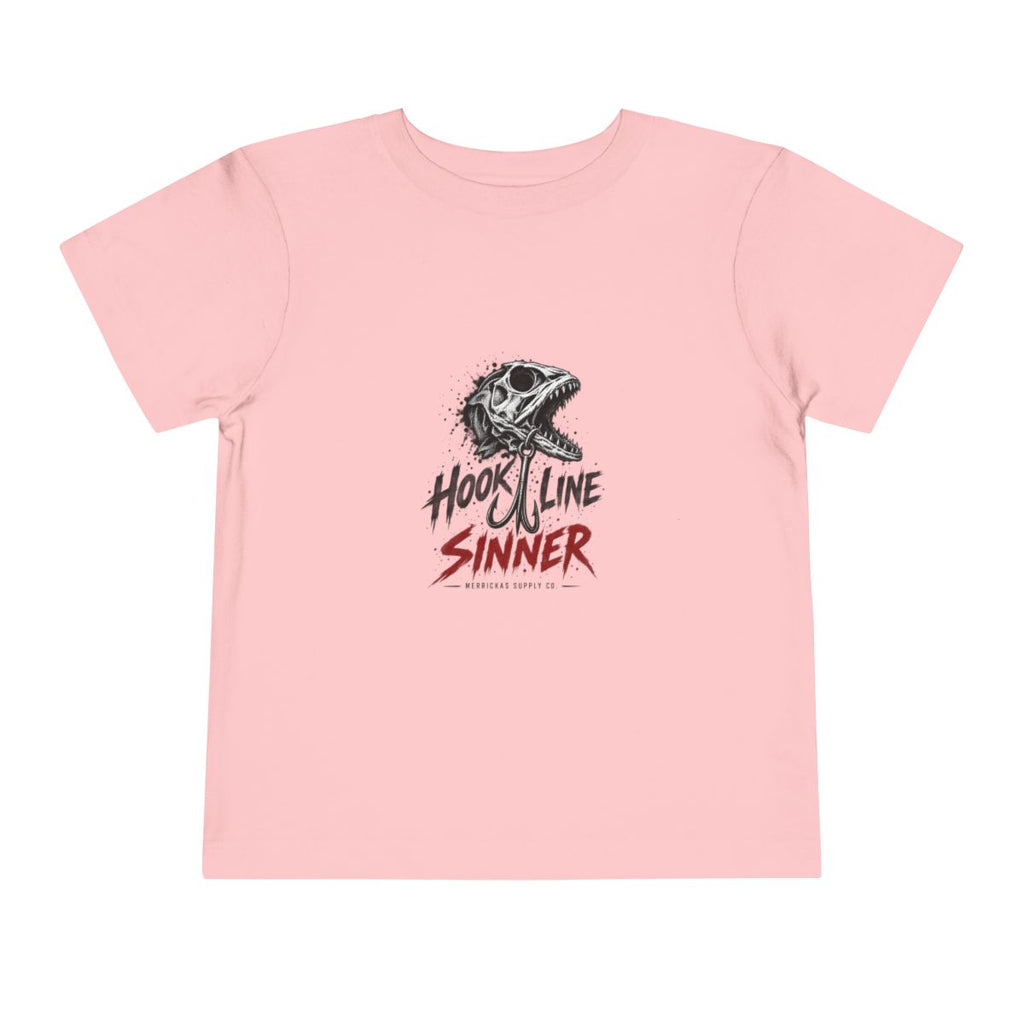 Hook Line Sinner Toddler Tee