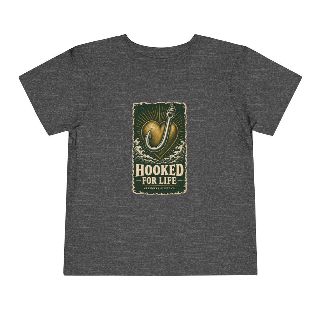 Hooked For Life Toddler Tee