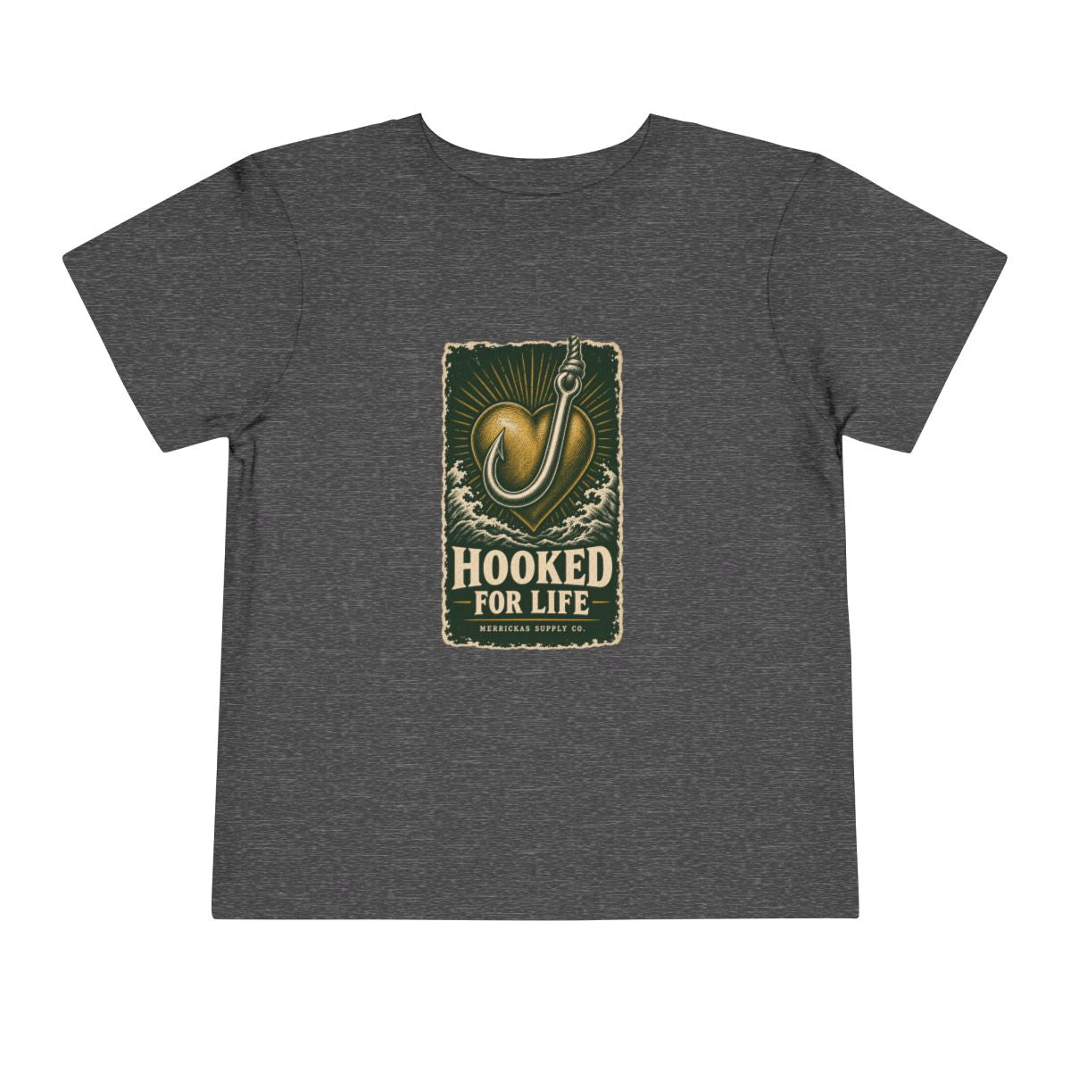 Hooked For Life Toddler Tee