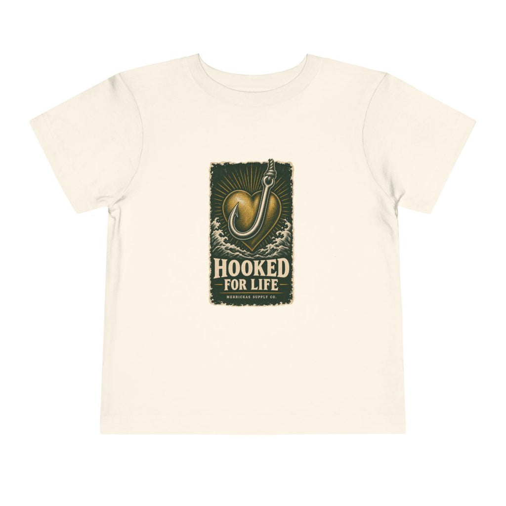 Hooked For Life Toddler Tee