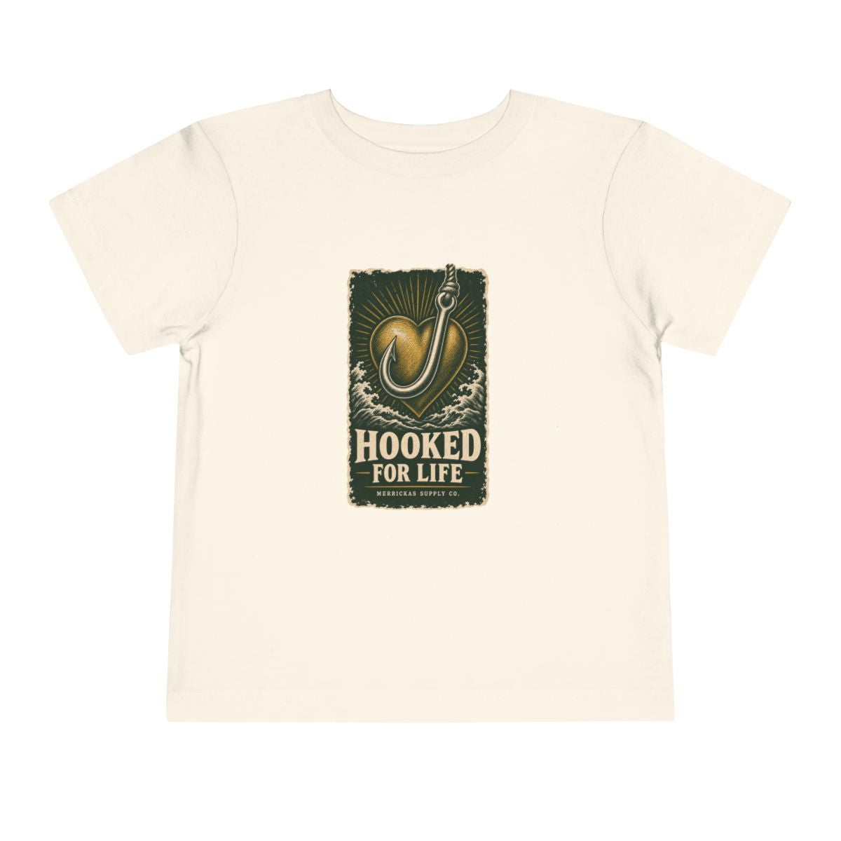 Hooked For Life Toddler Tee