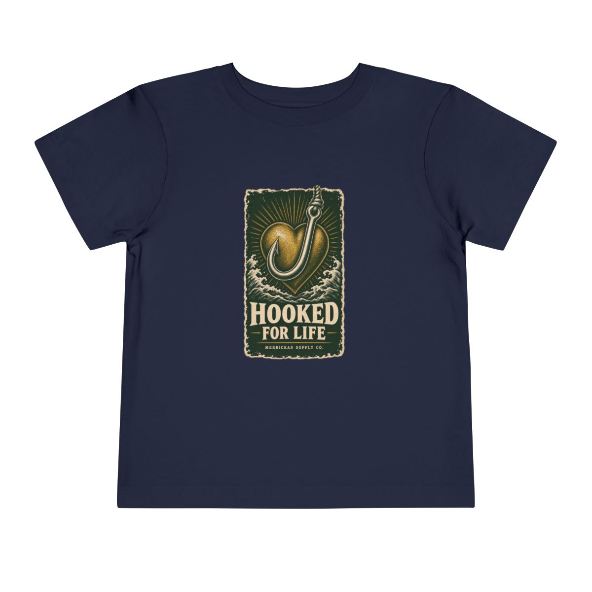 Hooked For Life Toddler Tee