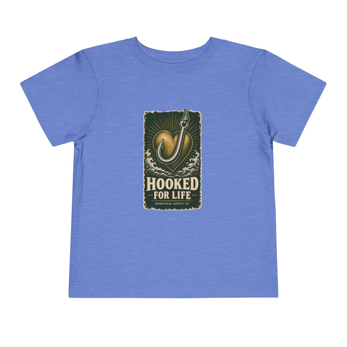 Hooked For Life Toddler Tee