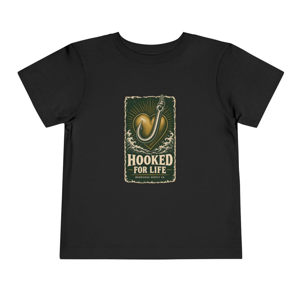 Hooked For Life Toddler Tee