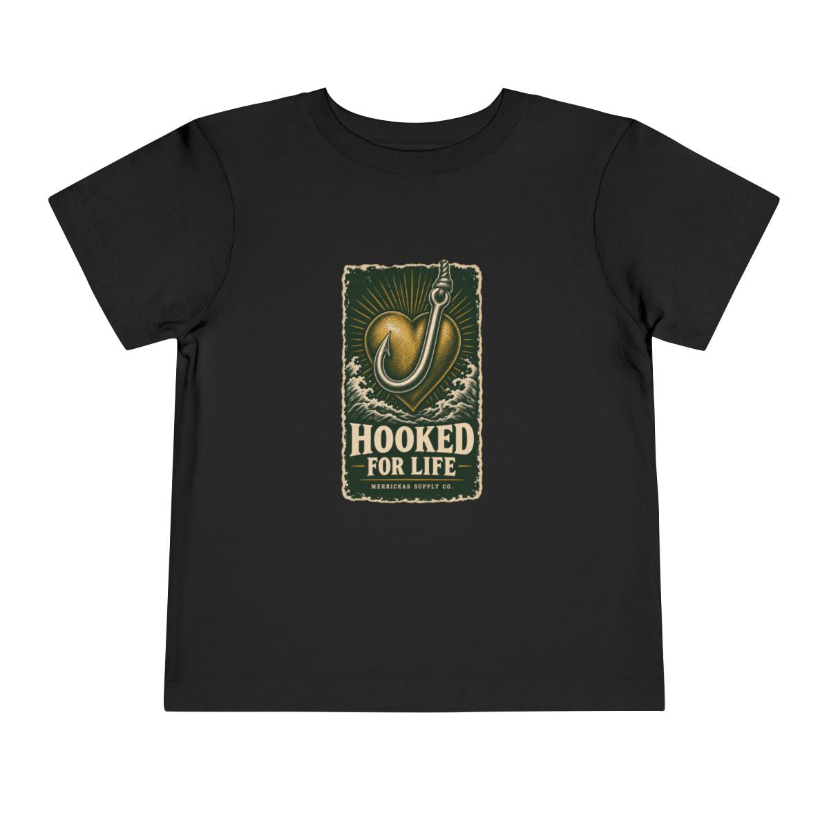 Hooked For Life Toddler Tee