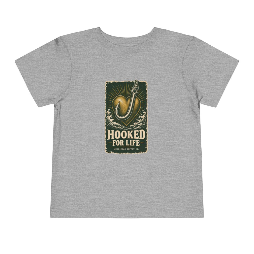 Hooked For Life Toddler Tee