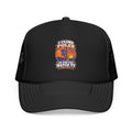 I Climb Poles So You Can Watch TV Foam Trucker Hat