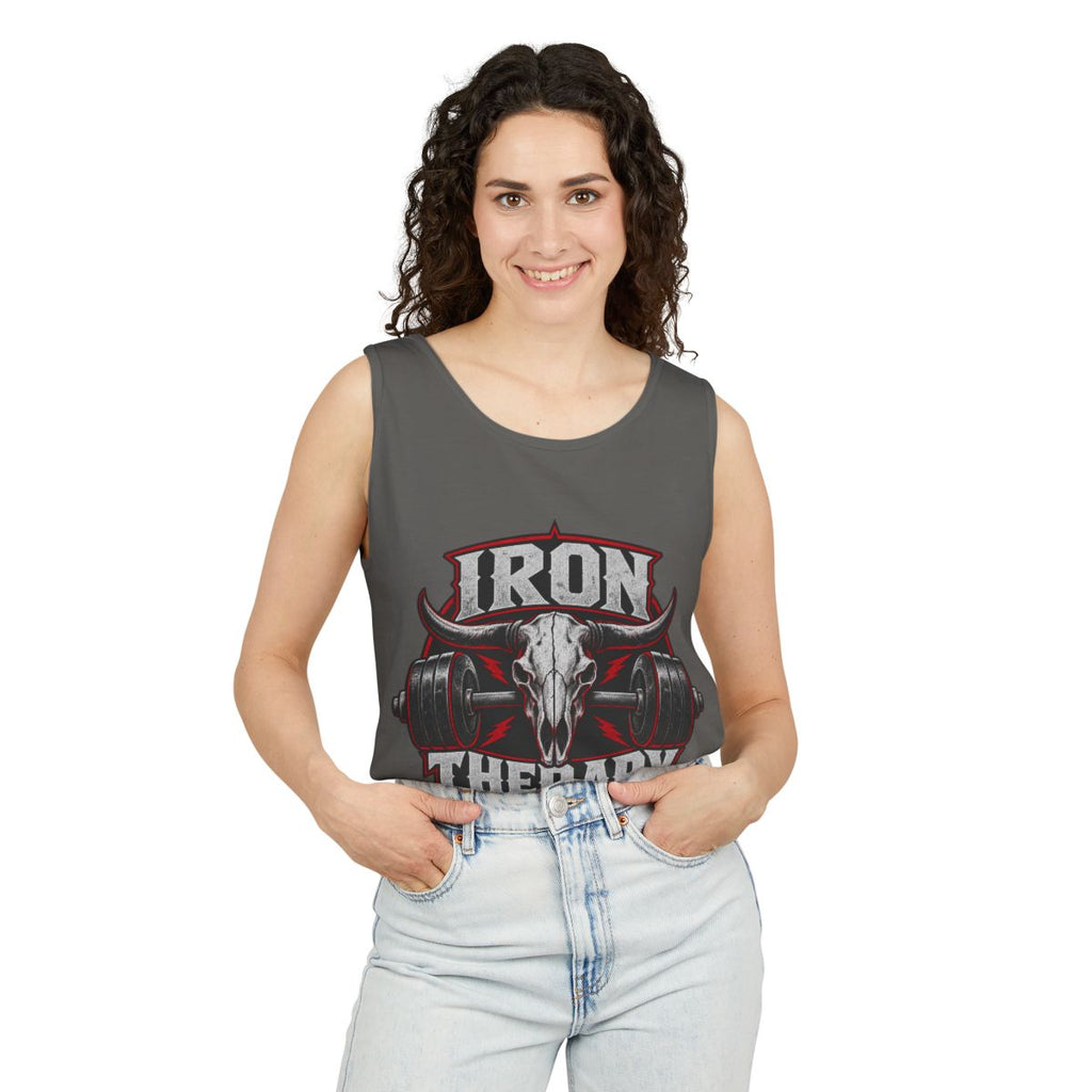 Iron Therapy Garment-Dyed Tank