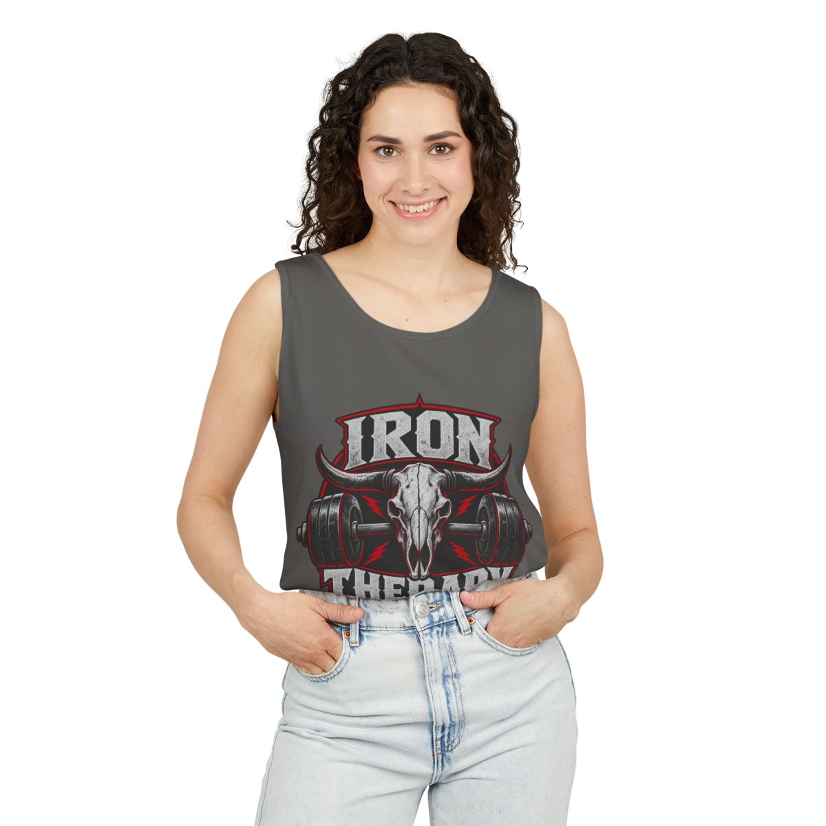 Iron Therapy Garment-Dyed Tank