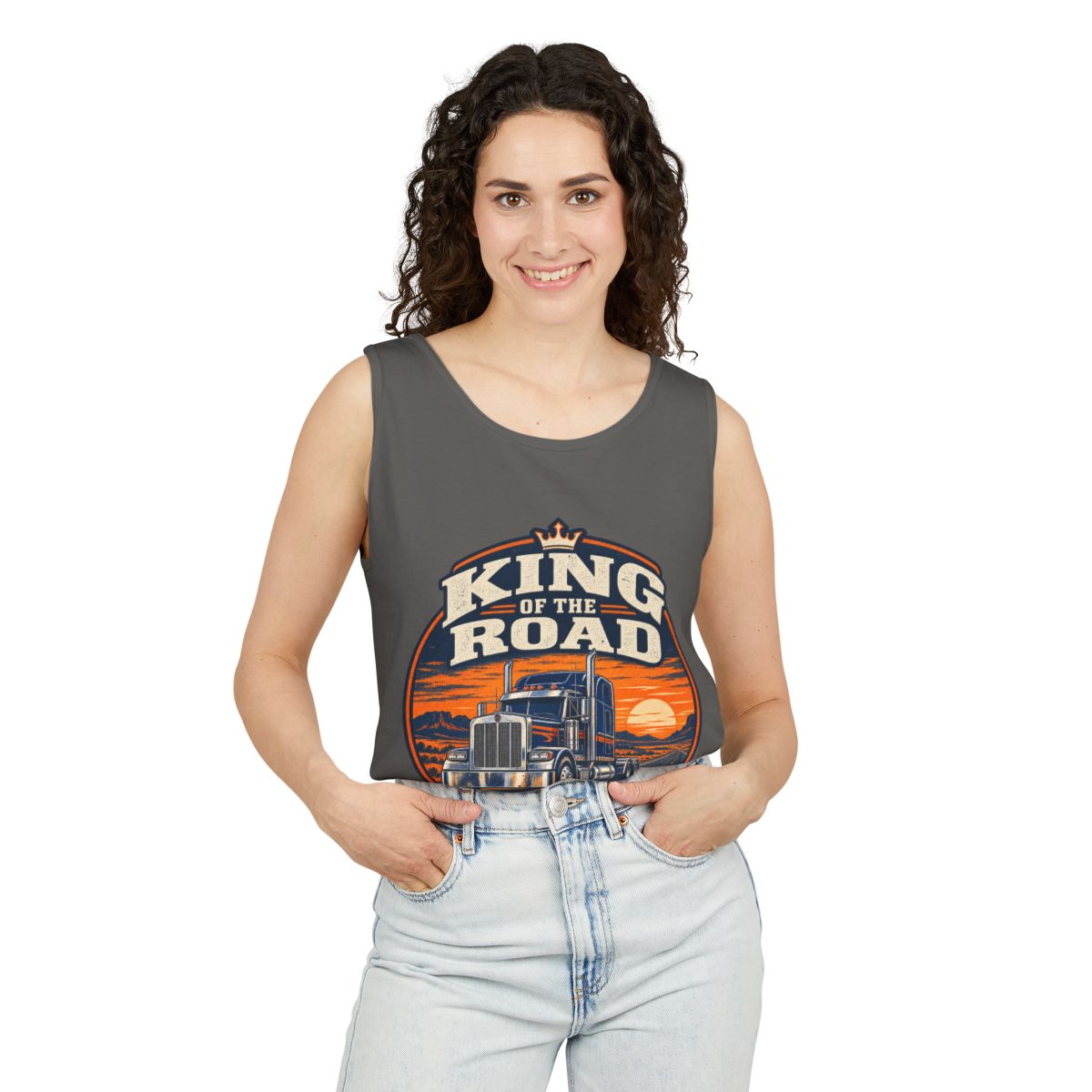 King Of The Road Garment-Dyed Tank