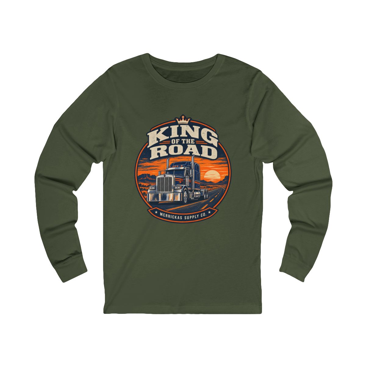 King Of The Road Long Sleeve Tee