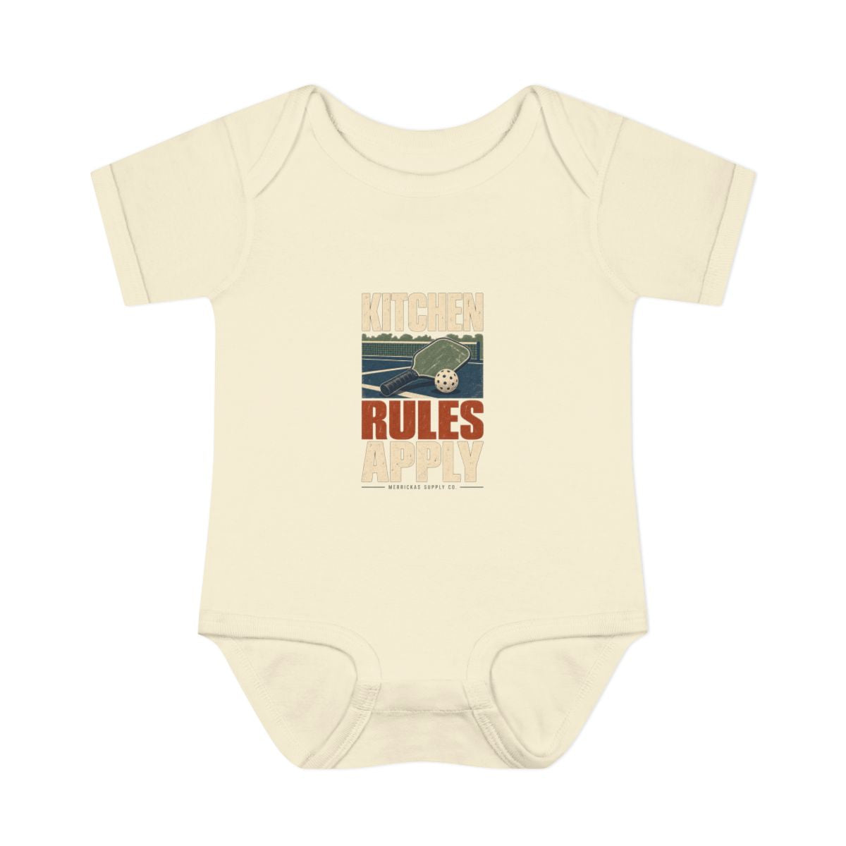 Kitchen Rules Apply Baby Onesie