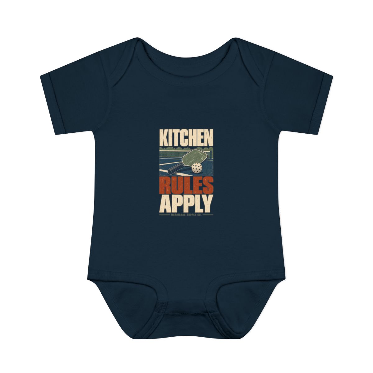Kitchen Rules Apply Baby Onesie