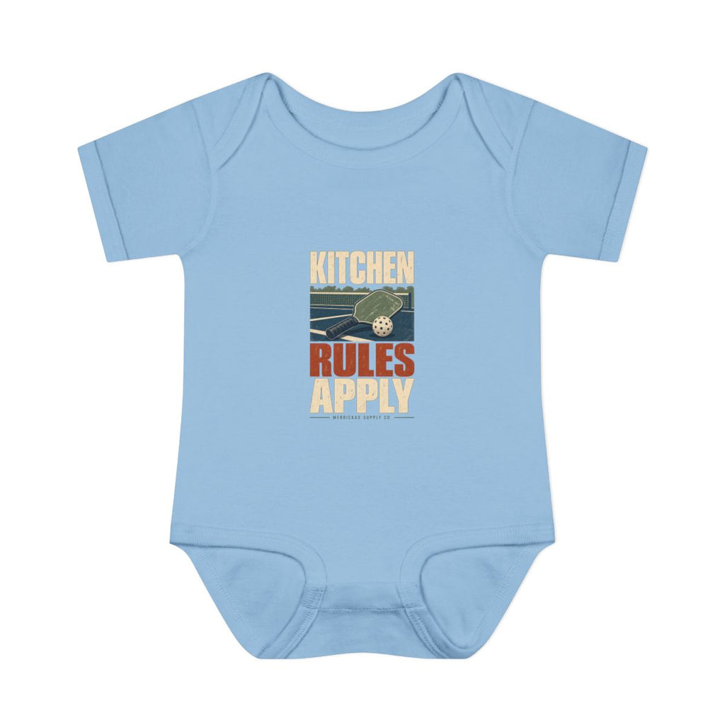 Kitchen Rules Apply Baby Onesie