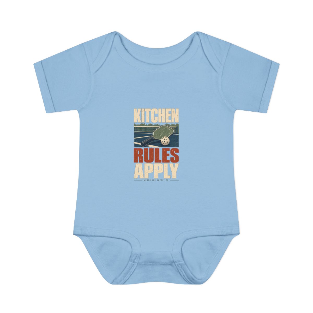 Kitchen Rules Apply Baby Onesie