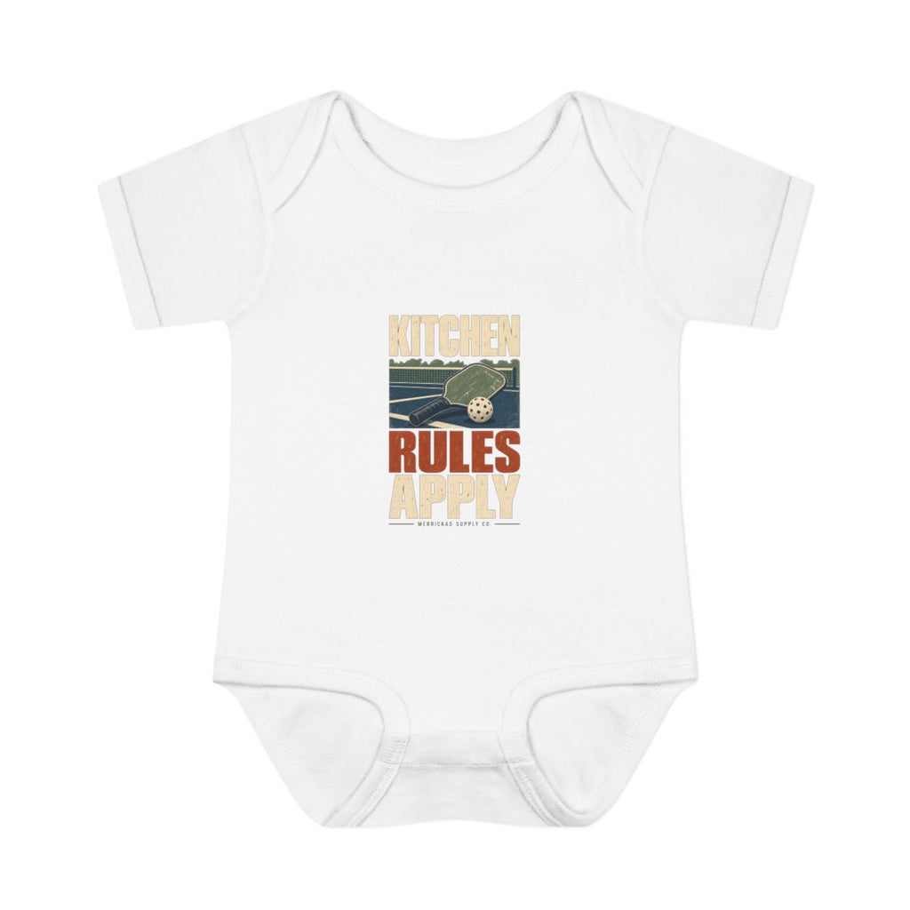 Kitchen Rules Apply Baby Onesie