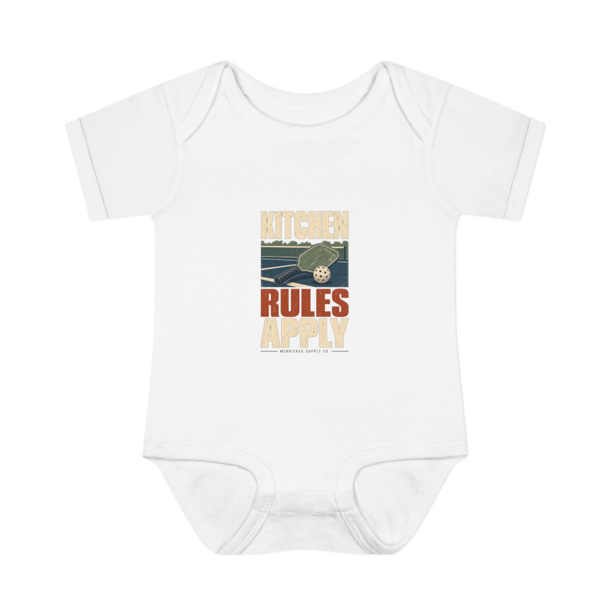 Kitchen Rules Apply Baby Onesie