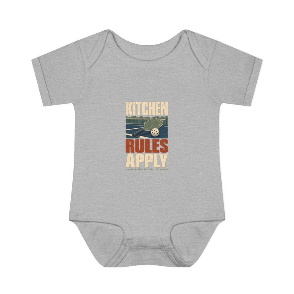 Kitchen Rules Apply Baby Onesie