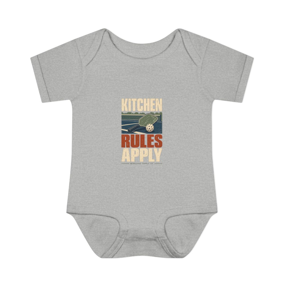 Kitchen Rules Apply Baby Onesie